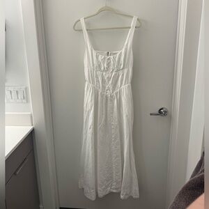 Reformation Balia Linen Dress